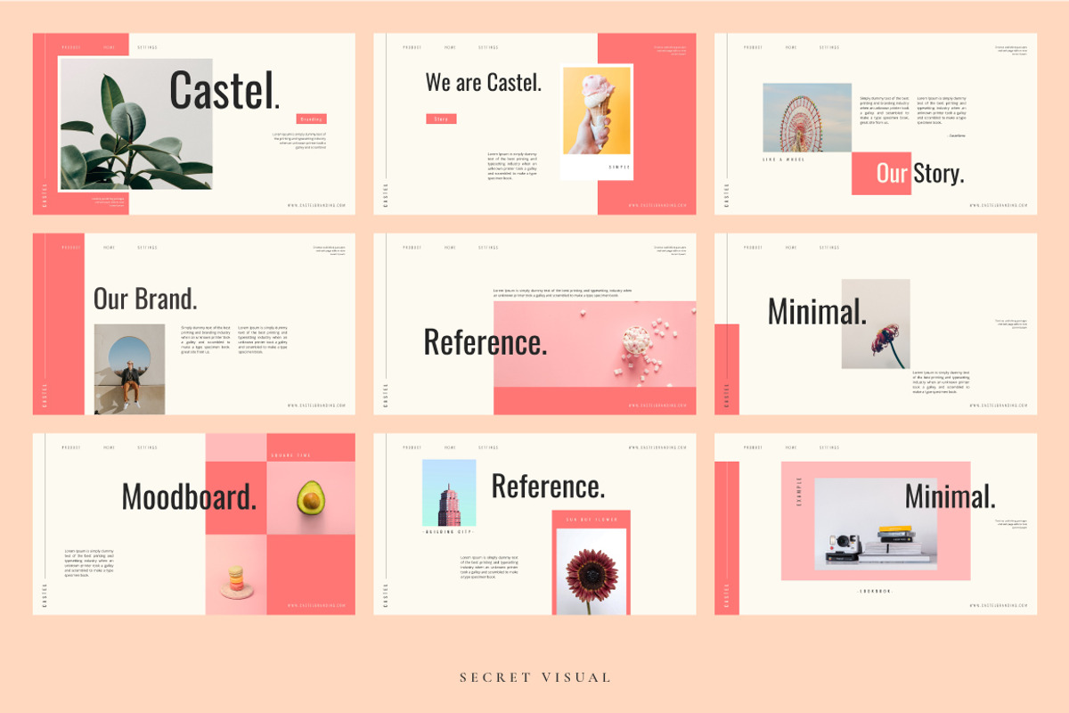 Castel - Keynote Template, a Presentation Template by Secret Visual (Photo 6 of 9)