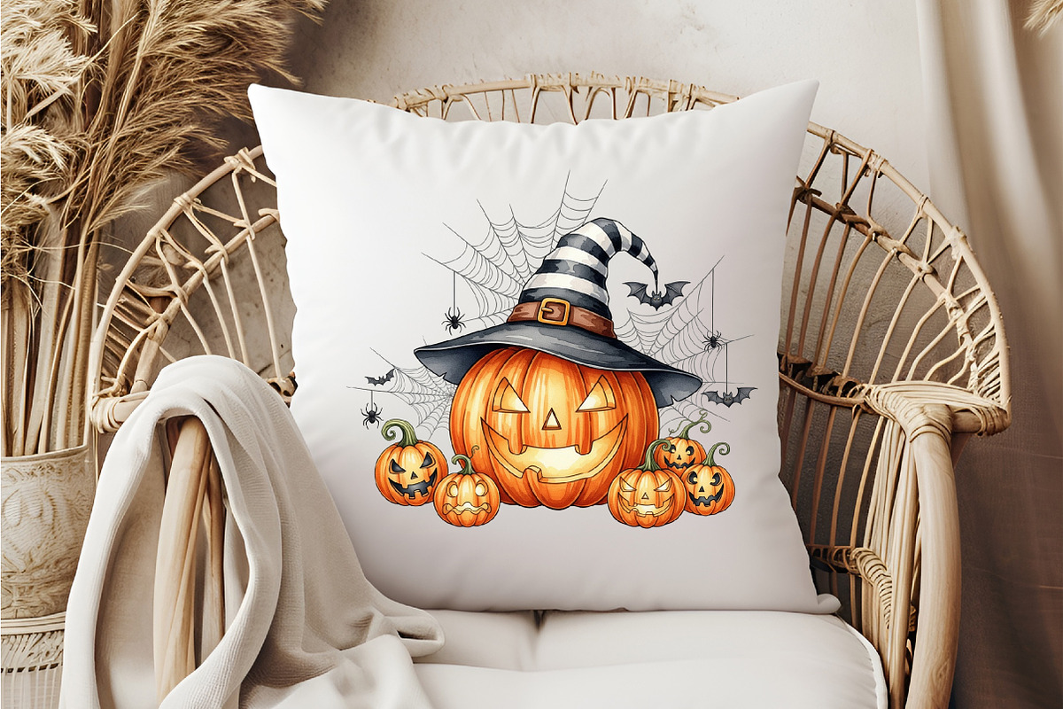 Halloween Fall Sublimation PNG, an Illustration by DreamCafeArt (Photo 4 of 7)