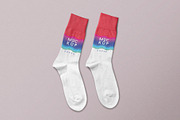 Socks Mockup, a Product Mockup by PixelVoyager (Thumbnail 6 of 6)