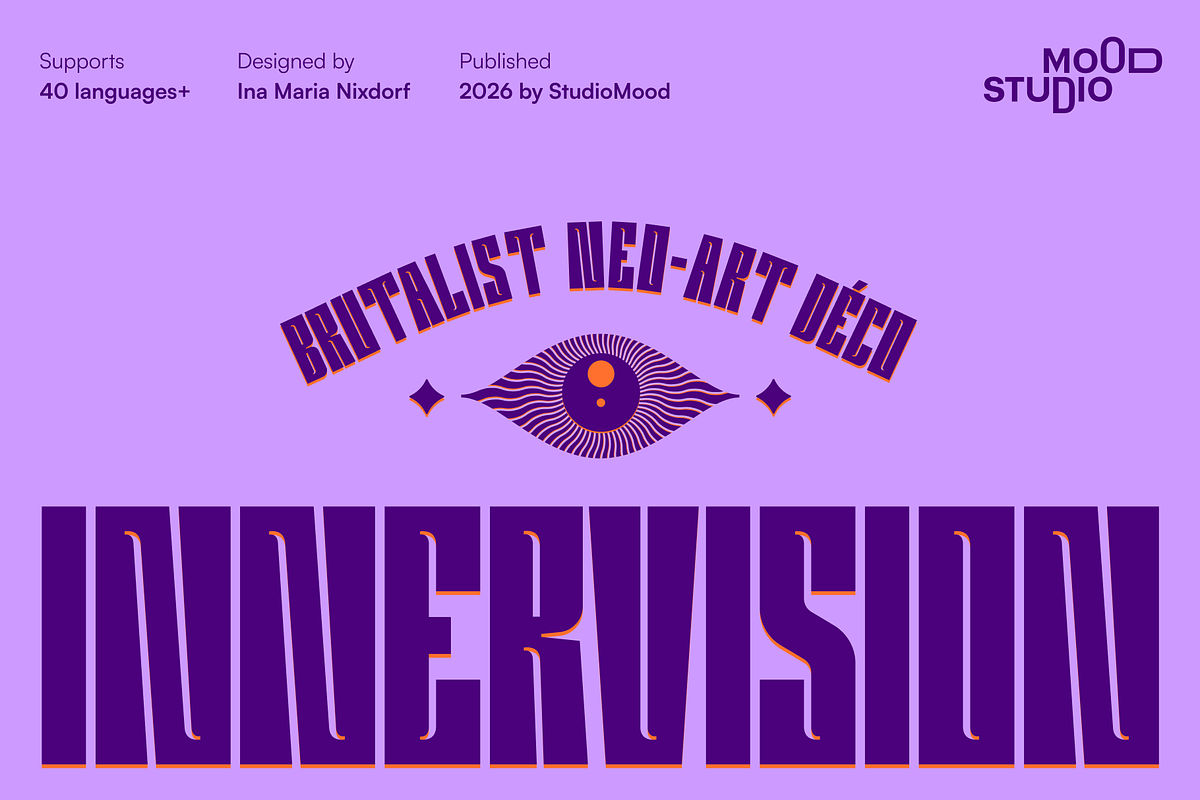 Innervision, a Sans Serif Font by StudioMood (Photo 1 of 10)