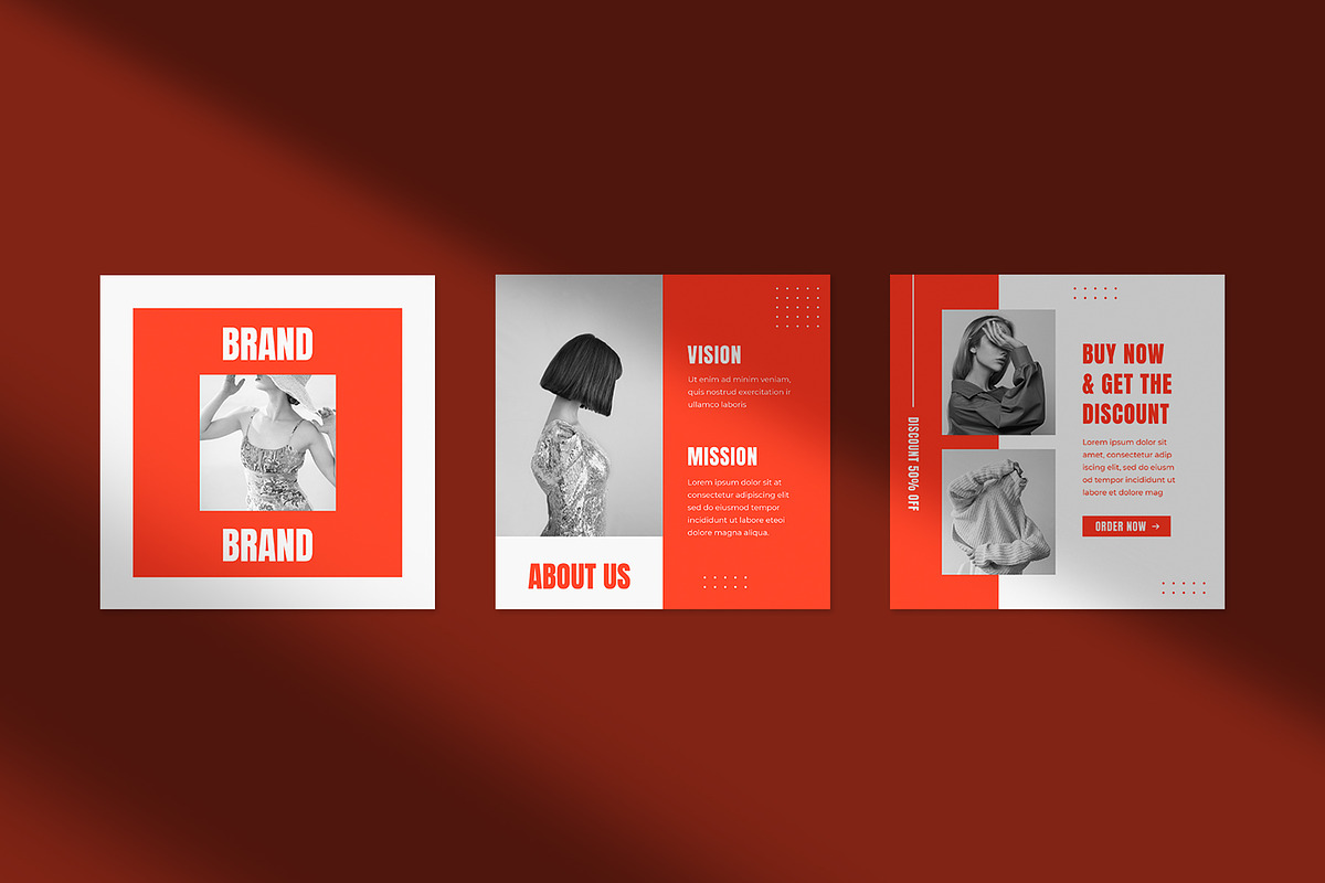 Agnia - Fashion Social Media Pack, a Social Media Template by Neetlabs Studio (Photo 3 of 5)