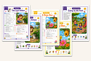 Reading Comprehension Workbook, a Stationery Template by Designmela01 (Thumbnail 3 of 5)