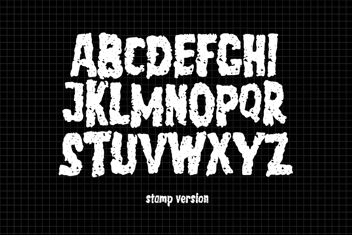 Scary Frank Font - Horror Font, a Handwritten Font by ariodsgn (Photo 4 of 4)