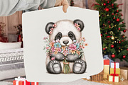 Cute Flower Animal Clipart Bundle, an Animal Illustration by SVGArt (Thumbnail 4 of 4)