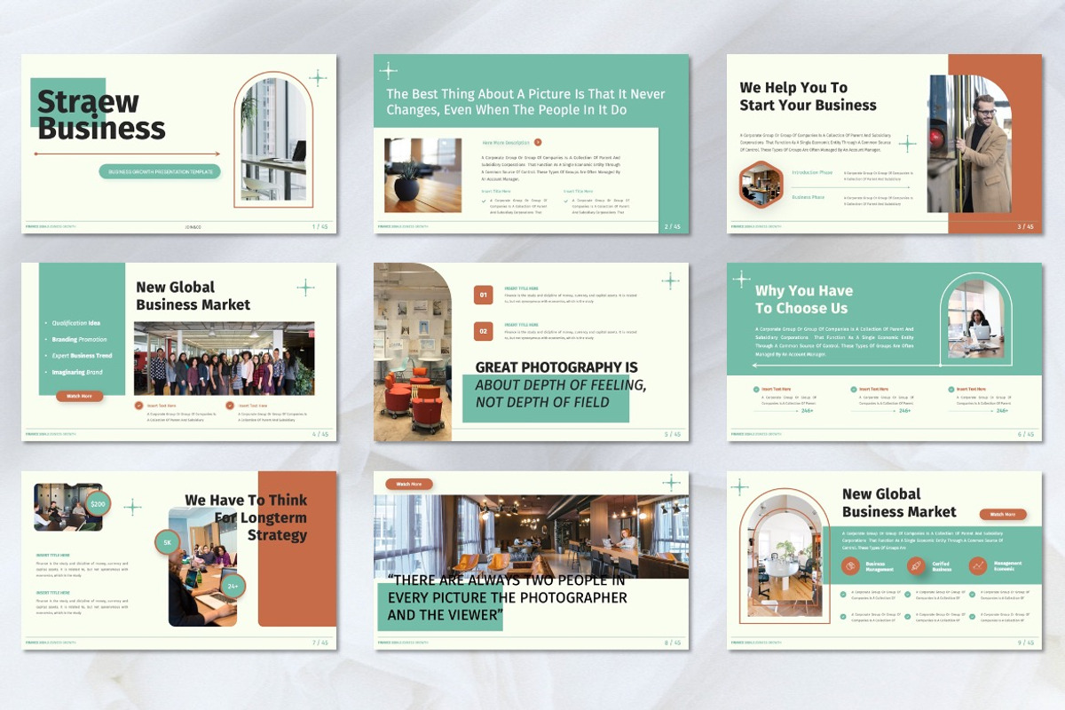 Straew - Business Growth Keynote, a Presentation Template by Dhabee (Photo 2 of 7)