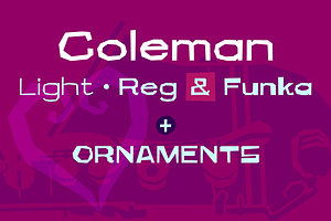 Coleman Font Family