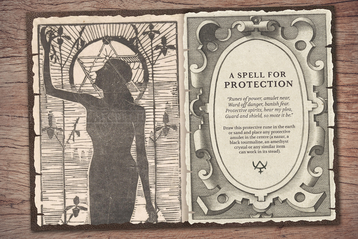 Grimoire Scrapbook Kit, a Decorative Illustration by Secret Helper (Photo 5 of 7)