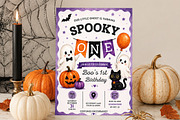 Spooky One Halloween Invitation, an Invitation Template by Arslan (Thumbnail 1 of 5)