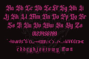 Black valentine, a Blackletter Font by LetterStock (Thumbnail 6 of 6)