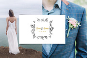 Wedding logo boutique, premade logo, a Branding & Logo Template by Marish (Thumbnail 9 of 9)