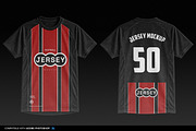 Professional Soccer Jersey Mockup, a Shirt Mockup by Irhasalfahad (Thumbnail 8 of 8)