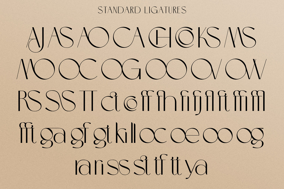 Allegra de Amour - Display, a Sans Serif Font by Typetemp Studio (Photo 21 of 22)