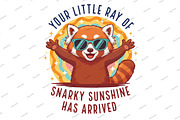 Funny Your Little Ray of Sarcastic, an Illustration by Designking (Thumbnail 5 of 6)