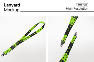 Lanyard Mockup