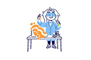 Creative kid activities, hobbies set, a Person Illustration by PaperTrident (Thumbnail 9 of 9)