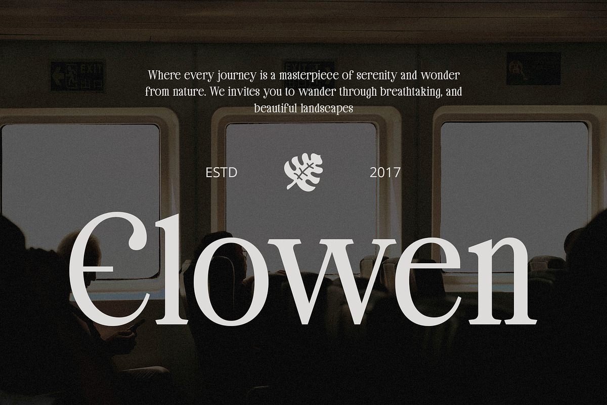 CS Sterling – Classic Font, a Serif Font by Craft Supply Co. (Photo 5 of 8)