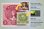 Editable Postage Stamp Templates, an Action Add-On by DesignRocket (Thumbnail 2 of 5)