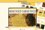 Squarespace 7.1 Website Template, a Squarespace Template by Of July Studio (Thumbnail 1 of 11)