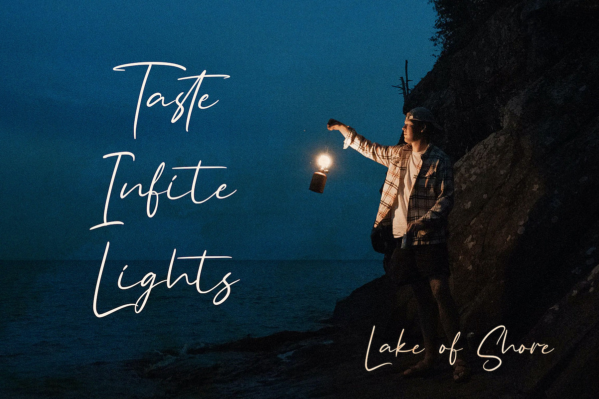 Angin Senja - Handwritten Font, a Script Font by StringLabs (Photo 2 of 10)
