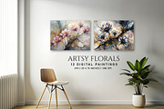 Artsy Florals, a Background Graphic by Digital Art Creations (Thumbnail 7 of 8)