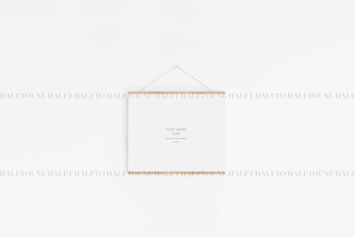 Horizontal 4x5 Ratio Print Hanger, a Graphic by HALFTOUNE (Photo 6 of 6)