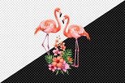 Watercolor Tropical Animals Clipart, an Illustration by Creative Art (Thumbnail 7 of 9)