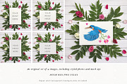 Botanical Flower Mockup Photo, a Mockup by Bilbie Artwork (Thumbnail 1 of 4)