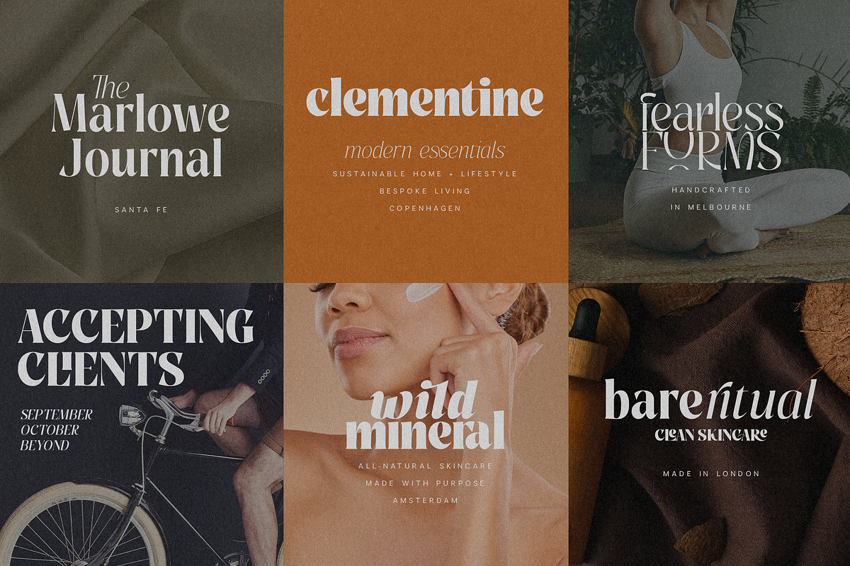Pure Motif - An Elevated Serif Font, a Serif Font by VP Fonts (Photo 6 of 27)