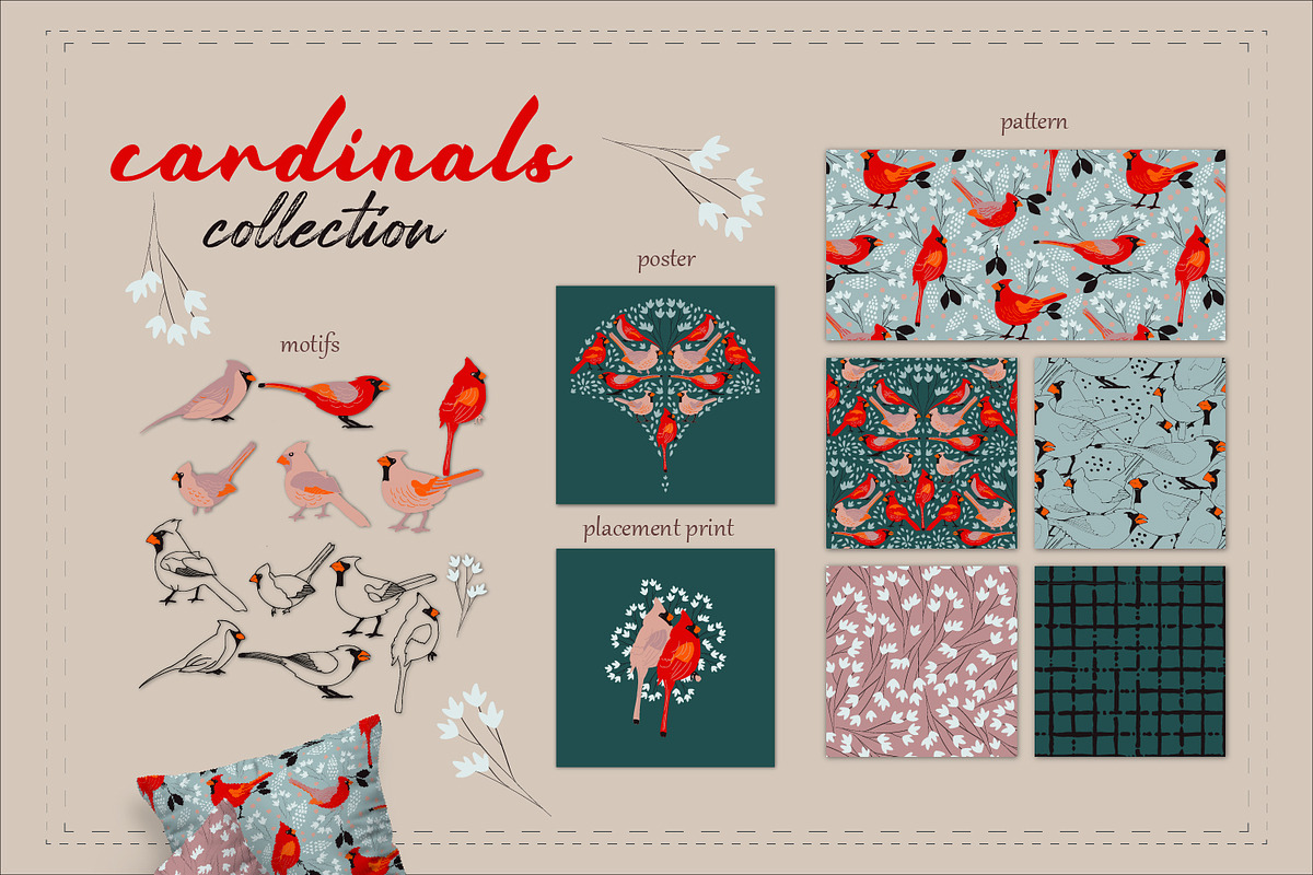 Backyard birds collections, an Illustration by Mona Ahmed (Photo 4 of 10)