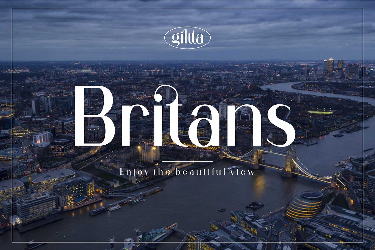giltta sans serif font, a Sans Serif Font by Alfinart (Photo 8 of 10)