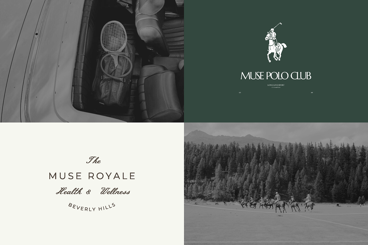 MUSE CLUB | Logo Collection, a Branding & Logo Template by Duet Atelier (Photo 8 of 15)