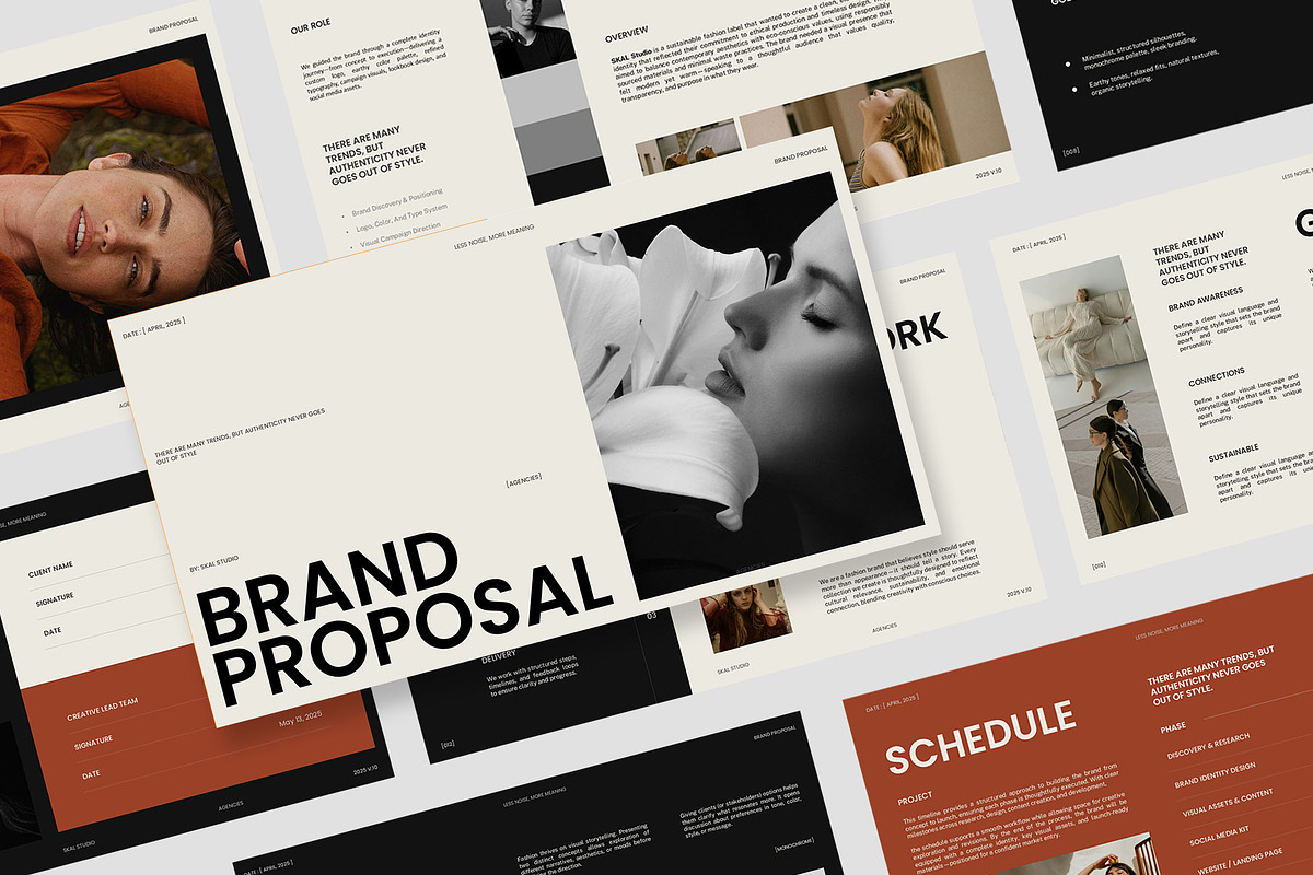 Skal : Brand Proposal Powerpoint, a Presentation Template by Punkl Camp (Photo 1 of 4)