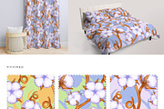 Cotton & Swallow Seamless Patterns, a Decorative Illustration by Liiafis (Thumbnail 6 of 16)