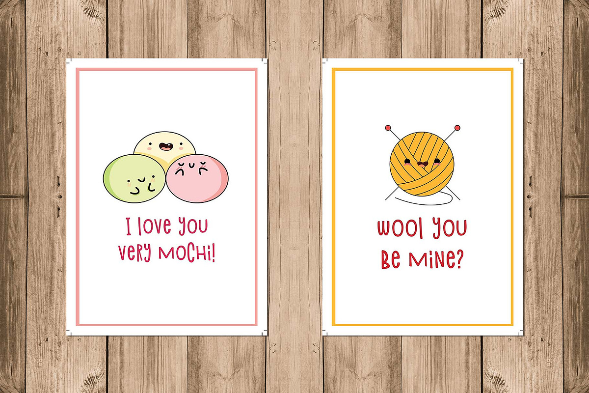 6 Valentine's Day Greeting Cards, a Card Template by Cyrah's Collection (Photo 3 of 3)