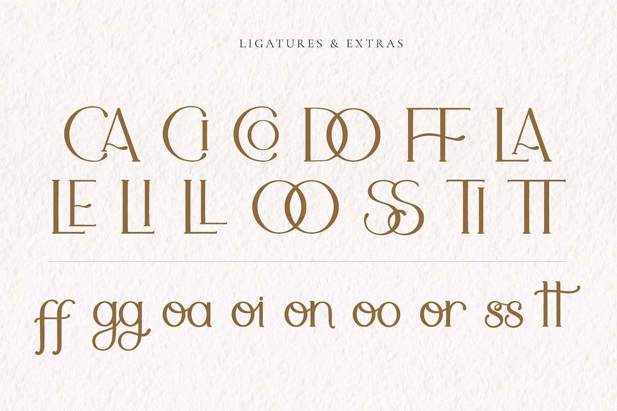 Adele Moon Serif Font + Extras, a Serif Font by Creator Goodies (Photo 11 of 17)