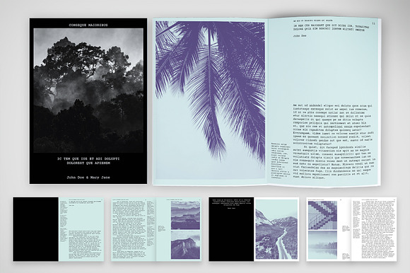 Retro Typewriter-Inspired Editorial preview 6