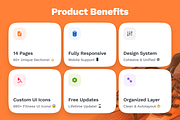 sandow: AI Fitness & Diet Website, a Landing Page Template by strangehelix.bio (Thumbnail 3 of 9)