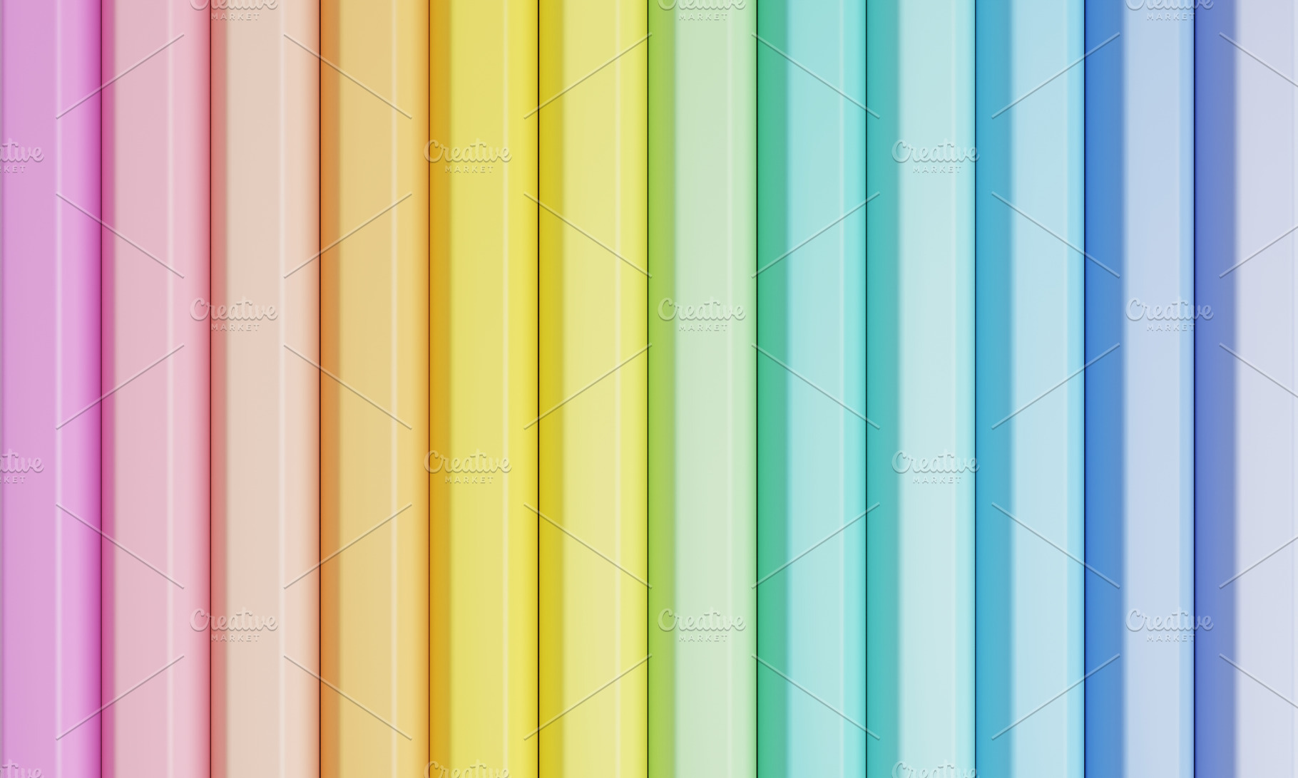 Close up of colored pencils textured background. Multi-Colors pencils on white, a School & Education Photo by Ministocker