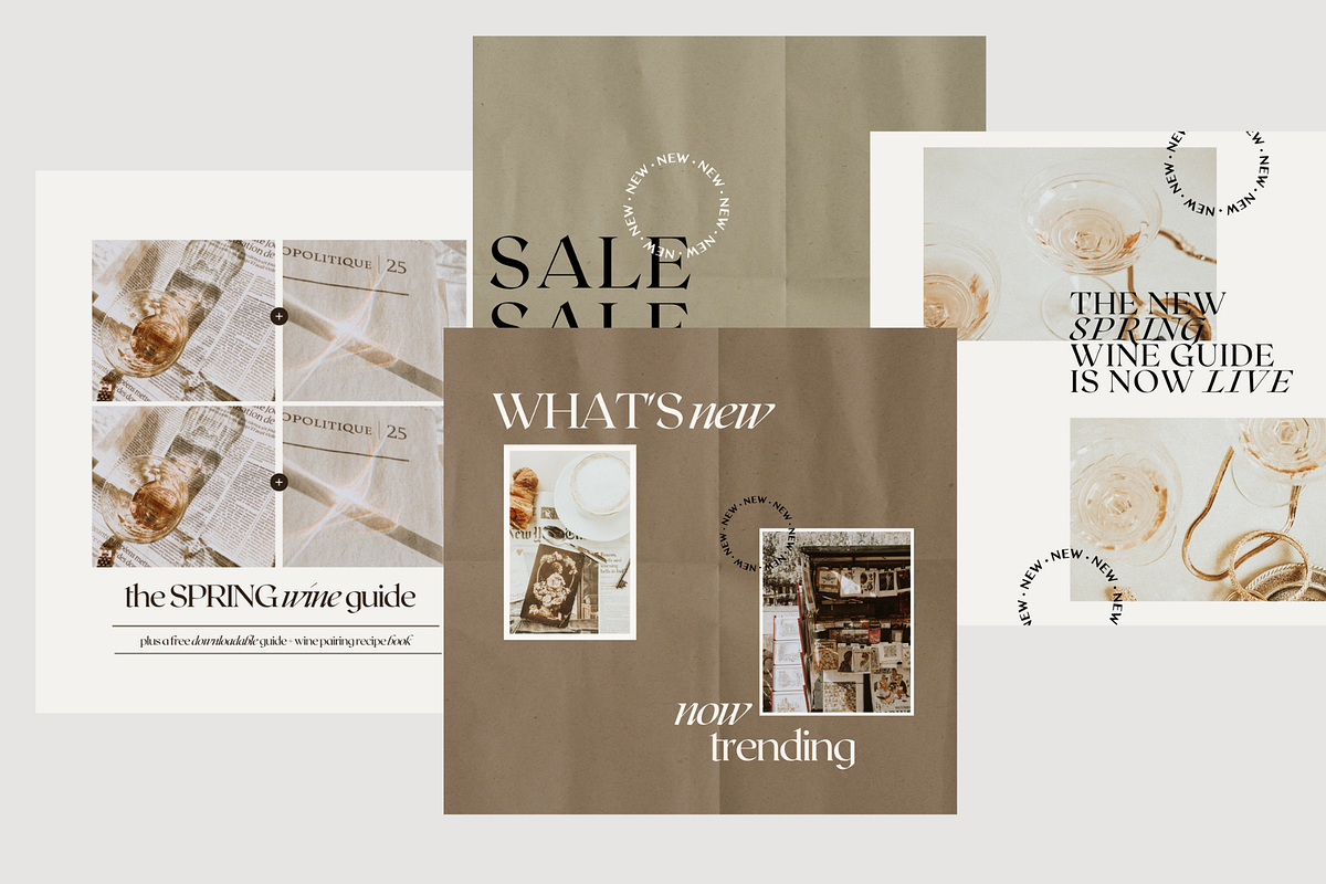 Modernist Social Media Template, a Device Mockup by Le Maison Bohem (Photo 10 of 11)