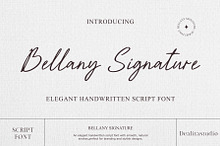 Bellany – Elegant Handwritten Script