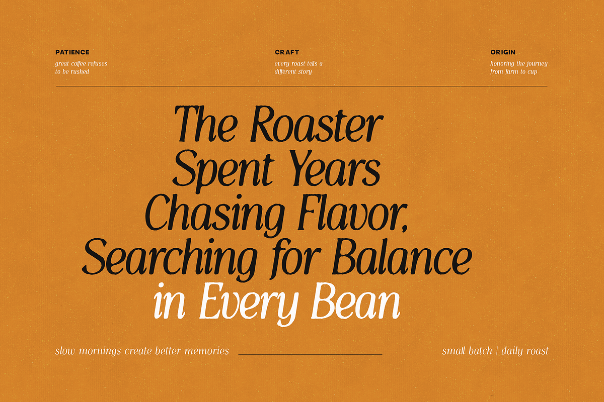 Thereon - Modern Romantic Serif Font, a Serif Font by VP Fonts (Photo 12 of 21)