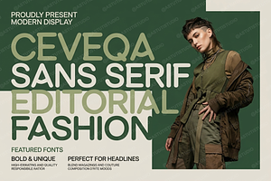 Ceveqa - Elegant Serif Font