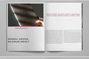Minimal Studio Brochure Template, a Brochure Template by Boris Cupac (Thumbnail 3 of 7)