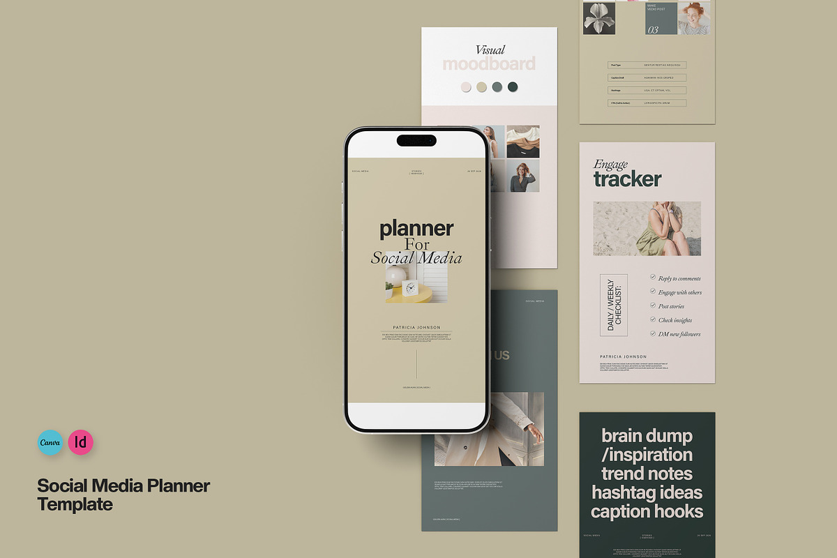 Social Media Planner Template