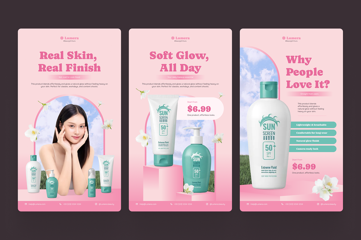 Lumera-Beauty Essential Social Media, a Social Media Template by SLAB! Design (Photo 5 of 8)