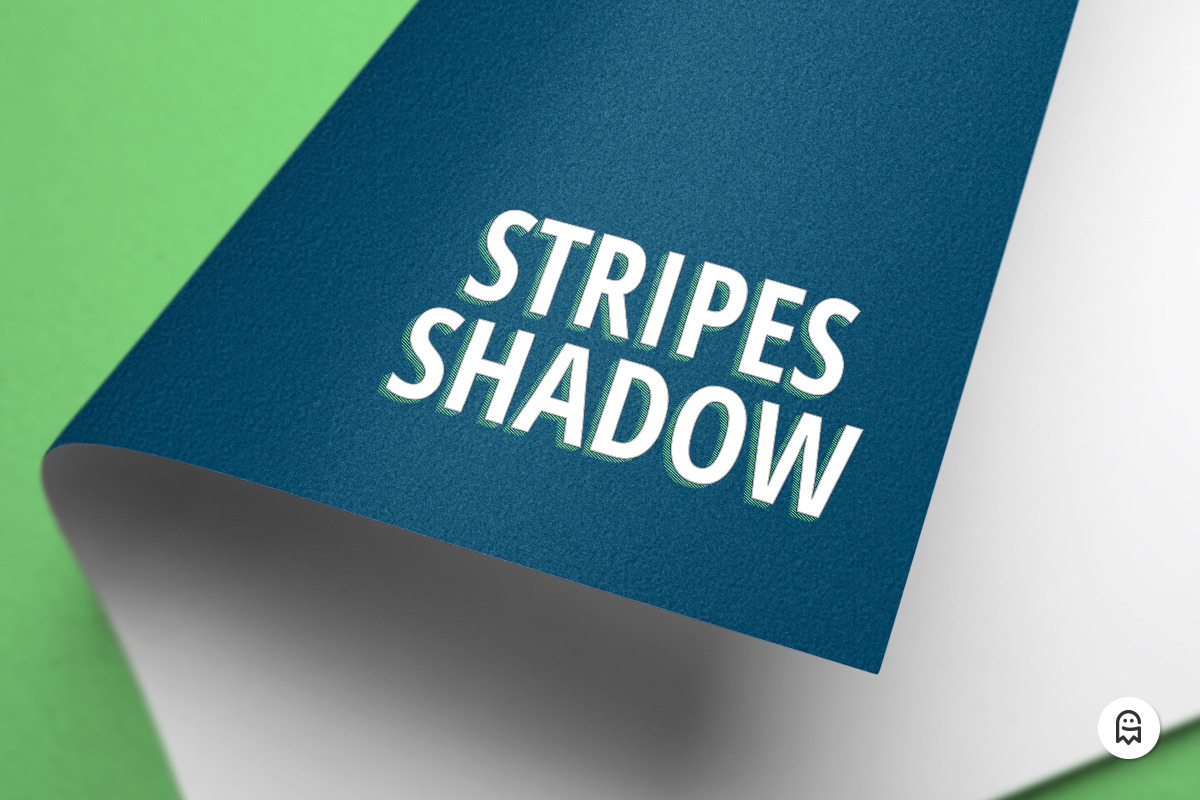 Stripes Shadow Effects, a Layer Style Add-On by Graphic Ghost (Photo 4 of 4)
