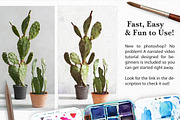 Delicate Watercolor Photo Filter, a Plug-in Add-On by Drifter Studio PrintShop (Thumbnail 4 of 8)