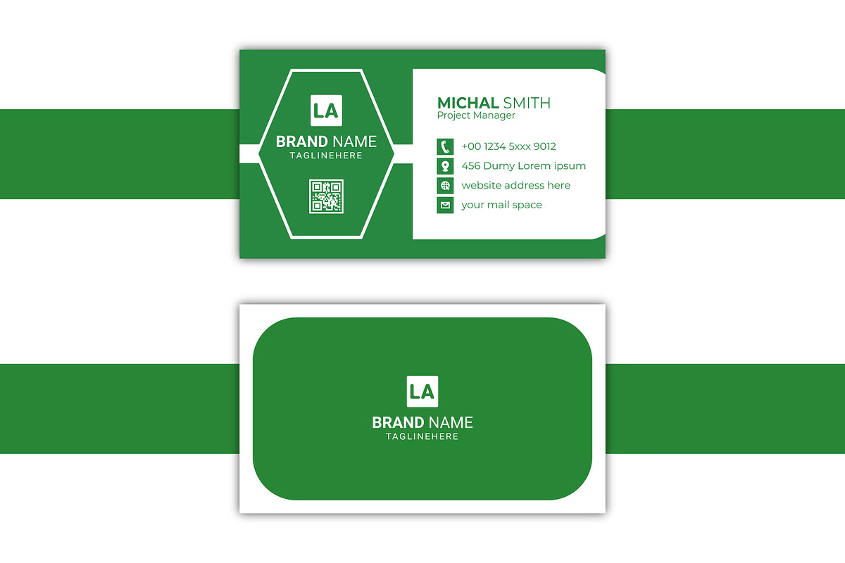 Business Card Template Design, a Business Card Template by Lakhan1998 (Photo 4 of 4)