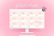 Mimi pink - 24 notion covers pack, a Design Template by Iasan Design (Thumbnail 1 of 8)