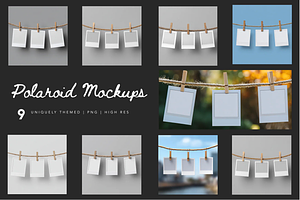 Polaroid Mockups